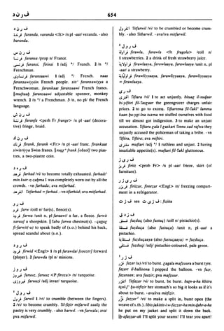 Dicionario arabe egipcio