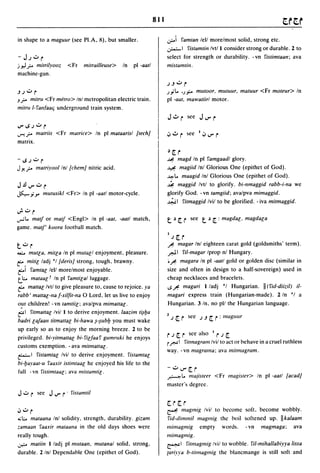 Dicionario arabe egipcio