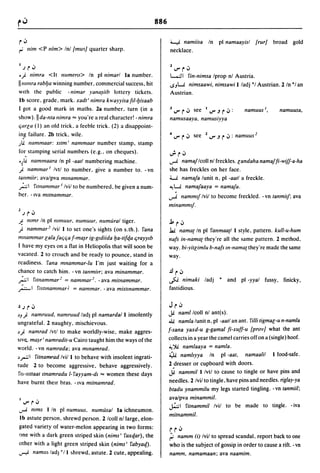 Dicionario arabe egipcio