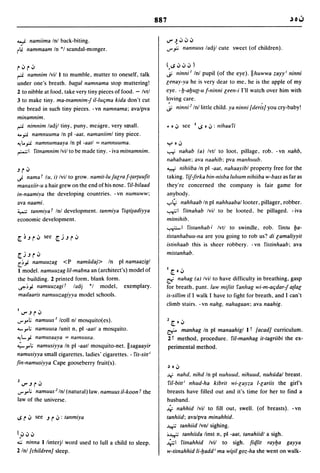 Dicionario arabe egipcio