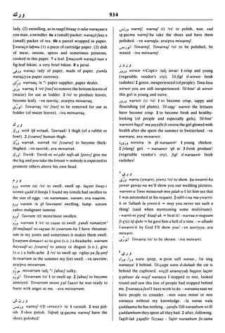 Dicionario arabe egipcio