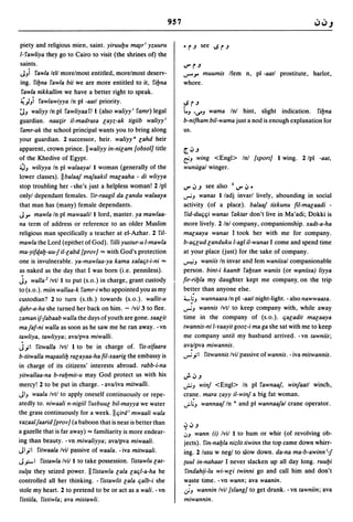 Dicionario arabe egipcio