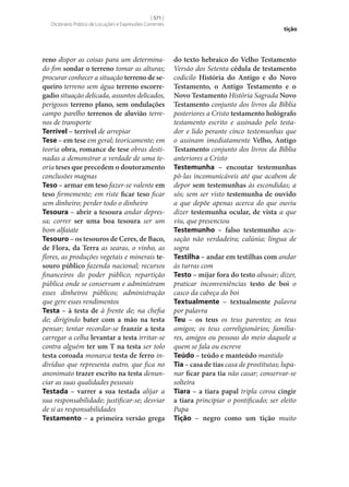 Dicionário de Expressões