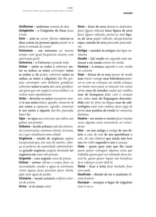 Dicionário de Expressões