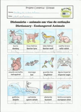 Dicionario ilustrado - Teacher Carla Santos