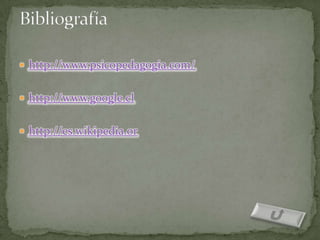  http://www.psicopedagogia.com/


 http://www.google.cl


 http://es.wikipedia.or
 