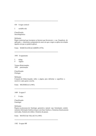 Dicionario de linguistica