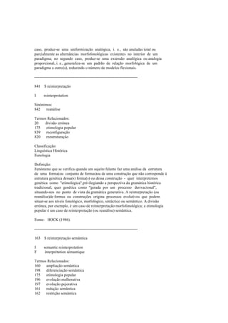 Dicionario de linguistica