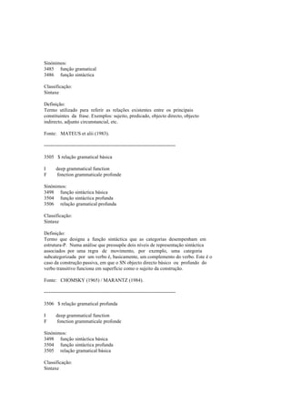 Dicionario de linguistica