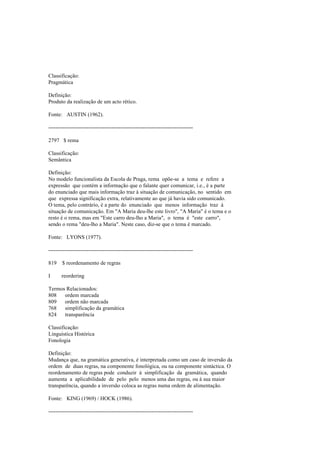 Dicionario de linguistica