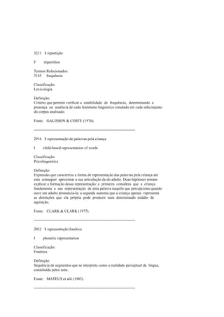 Dicionario de linguistica