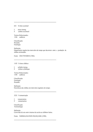 Dicionario de linguistica