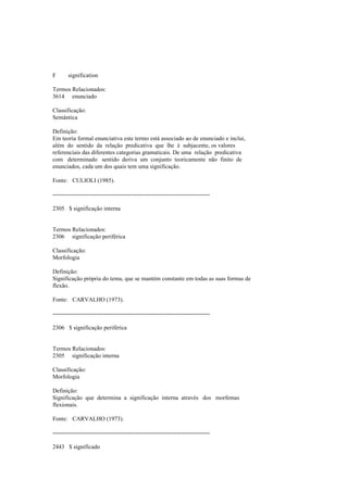 Dicionario de linguistica