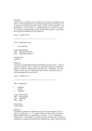 Dicionario de linguistica