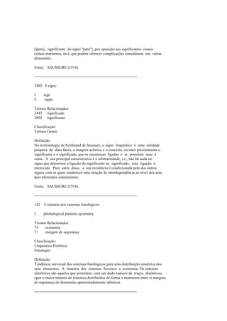 Dicionario de linguistica