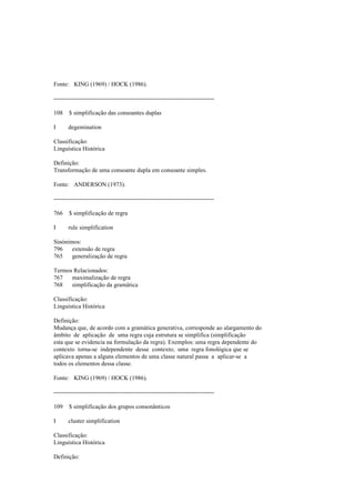 Dicionario de linguistica