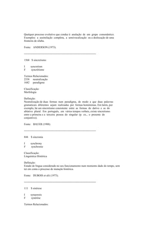 Dicionario de linguistica