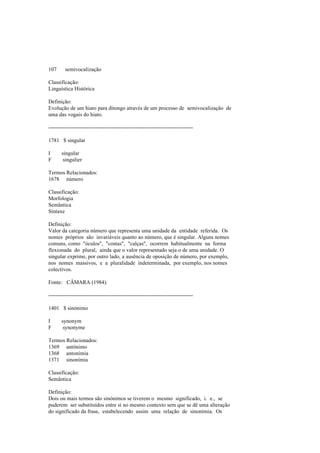 Dicionario de linguistica