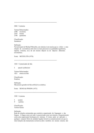 Dicionario de linguistica