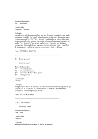 Dicionario de linguistica