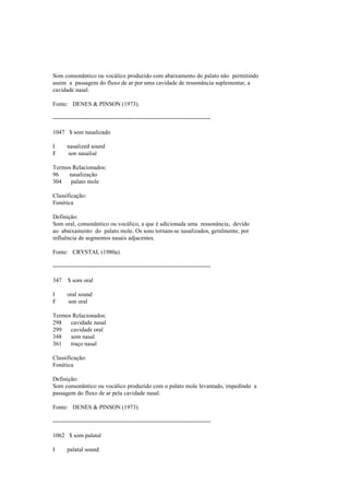 Dicionario de linguistica