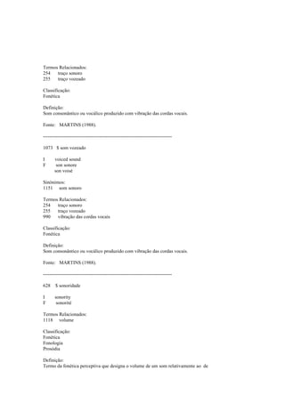 Dicionario de linguistica