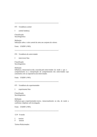 Dicionario de linguistica