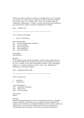 Dicionario de linguistica