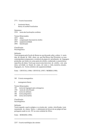 Dicionario de linguistica