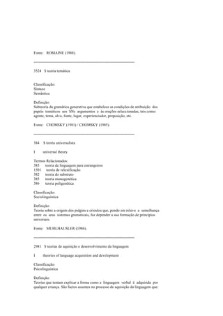 Dicionario de linguistica