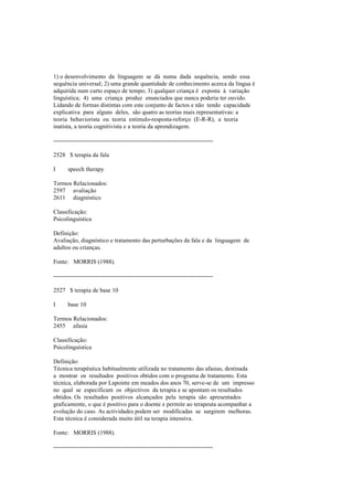 Dicionario de linguistica