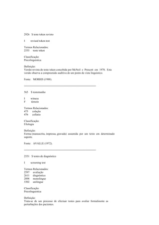 Dicionario de linguistica