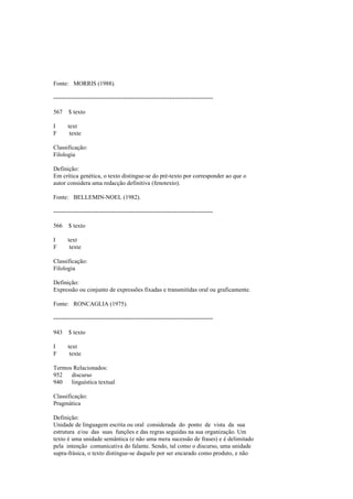 Dicionario de linguistica