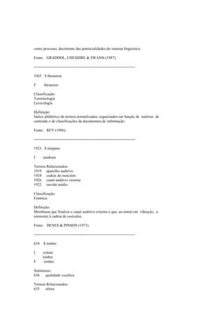 Dicionario de linguistica