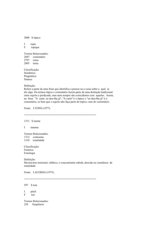 Dicionario de linguistica