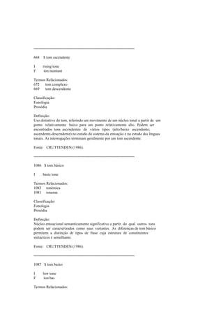 Dicionario de linguistica