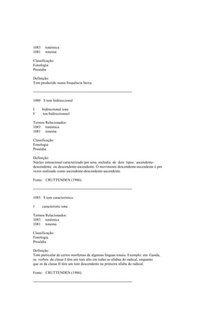 Dicionario de linguistica