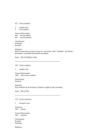 Dicionario de linguistica