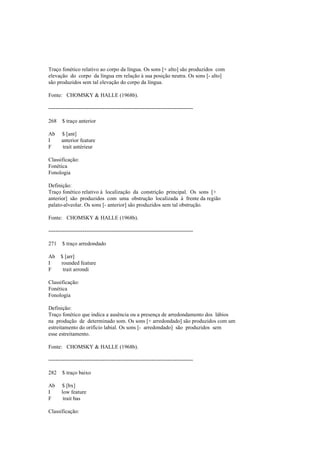 Dicionario de linguistica