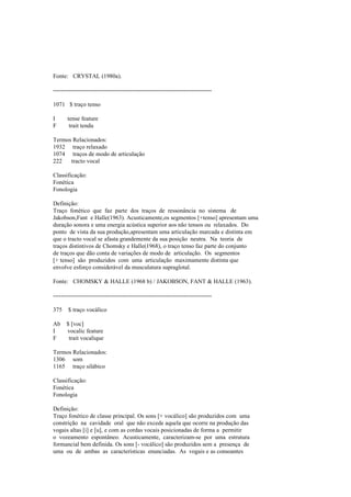 Dicionario de linguistica