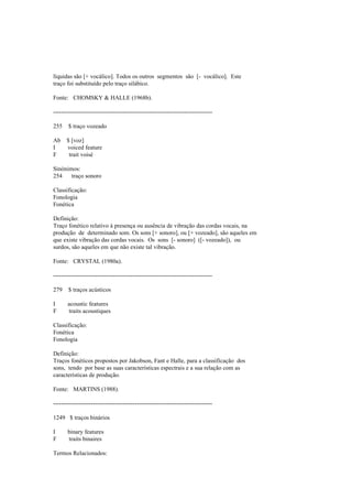 Dicionario de linguistica