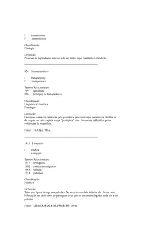 Dicionario de linguistica