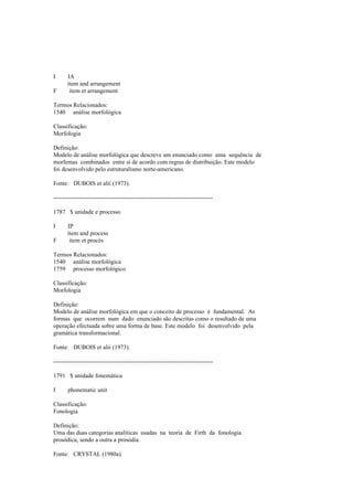 Dicionario de linguistica