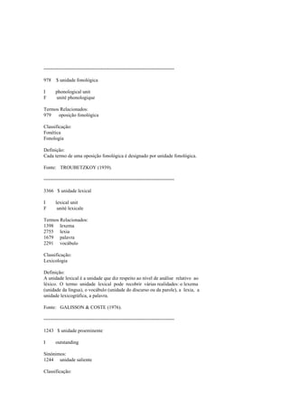 Dicionario de linguistica