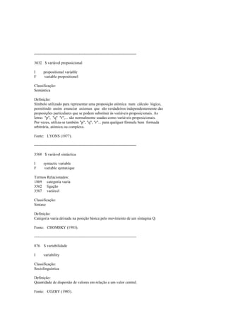 Dicionario de linguistica