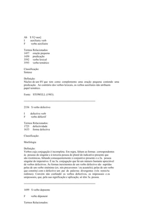 Dicionario de linguistica