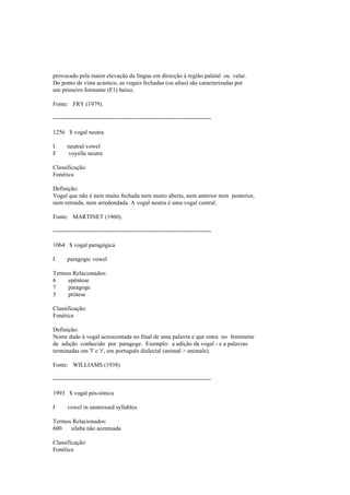 Dicionario de linguistica