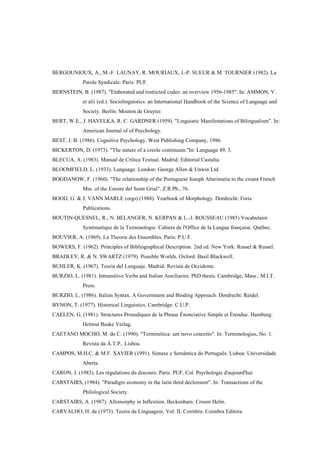 Dicionario de linguistica