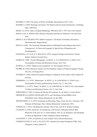 Dicionario de linguistica