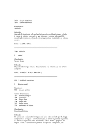 Dicionario de linguistica